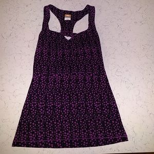 Lucy Karma Cutout Racerback Yoga Tank, XS