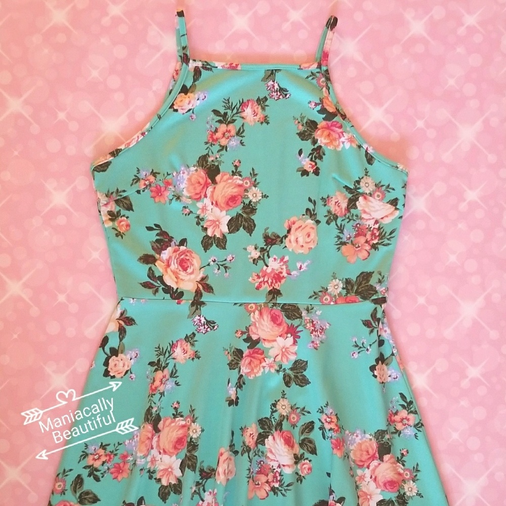 Turquoise Dress