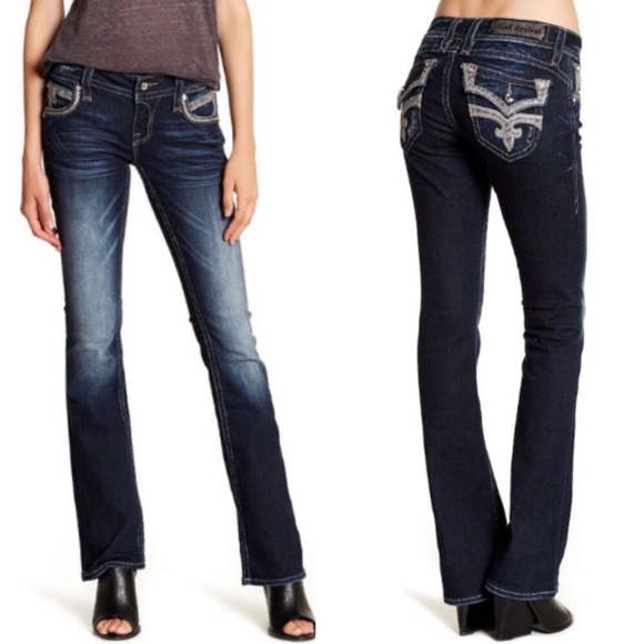 Rock Revival Stephanie Faded Boot Cut Jeans - Picture 2 of 7
