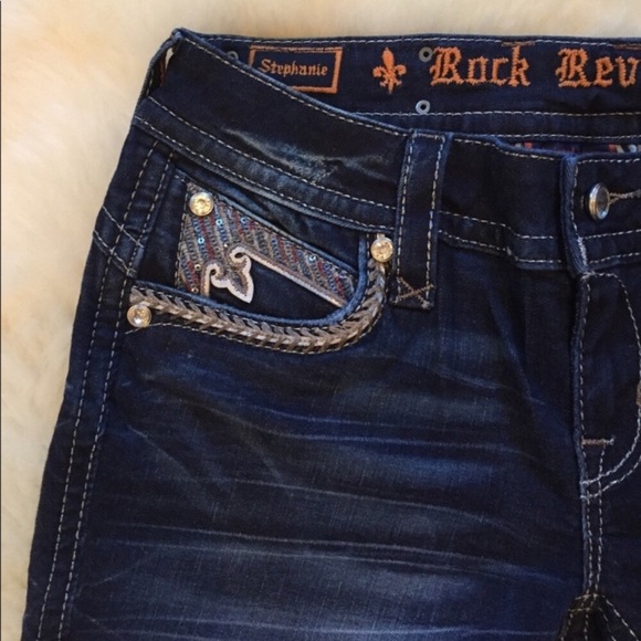 Rock Revival Stephanie Faded Boot Cut Jeans - Picture 7 of 7