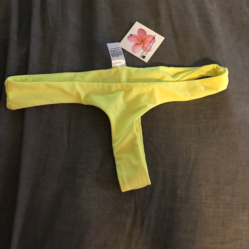 Plumeria Bikini Brazilian bottom