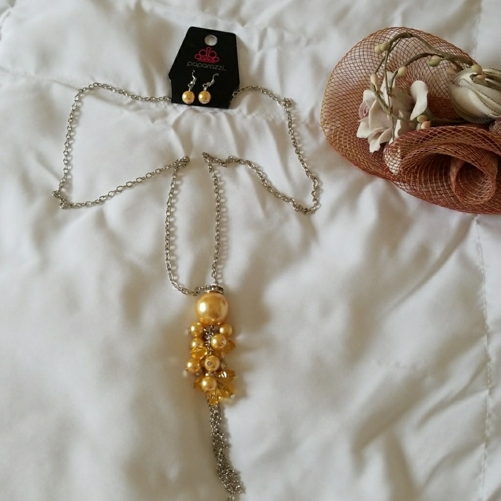 Necklace and matching earrings