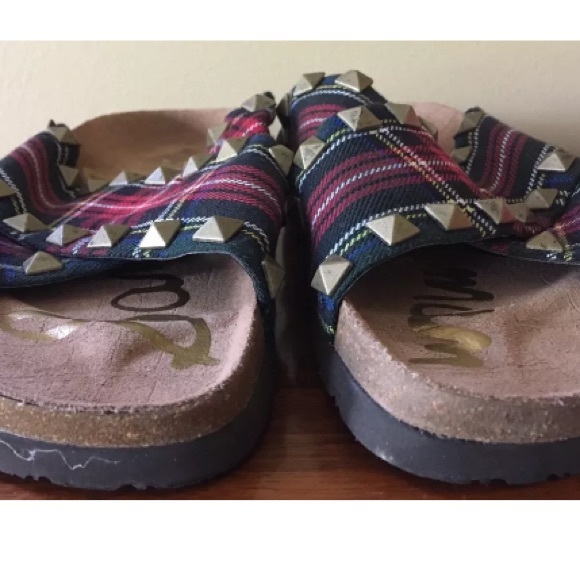 Sam Edelman Arina Slide Studded Sandals 8 - Picture 7 of 8