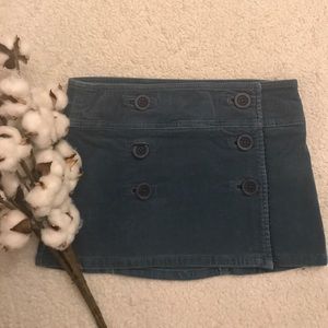 Abercrombie girls size 14 corduroy miniskirt