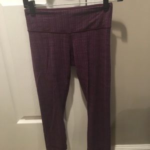 Lululemon wunder under capris