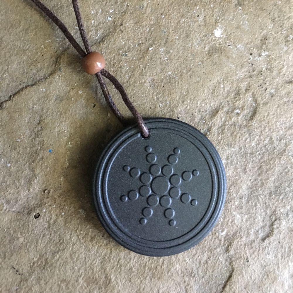 New Energy necklace. Quantum pendant, in box.