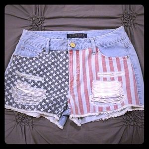 Tinsel couture shorts