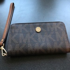 Authentic Michael Kors phone wristlet