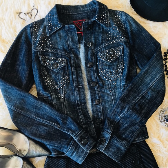 guess denim jacket price