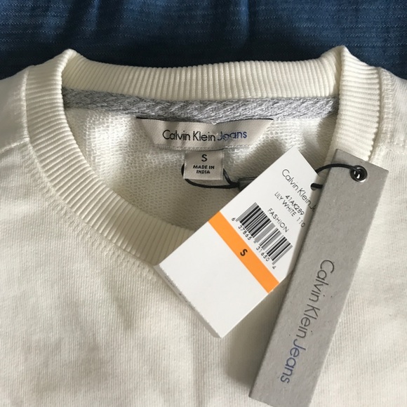 Calvin Klein Jeans Reissue Logo Sweatshirt - Picture 2 of 5