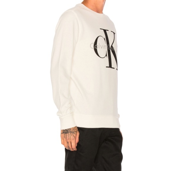 Calvin Klein Jeans Reissue Logo Sweatshirt - Picture 3 of 5