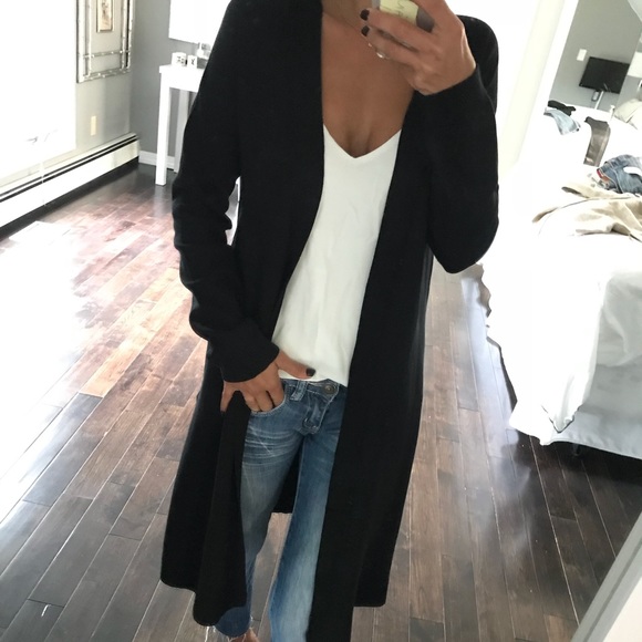 Sweaters - NWT classic black cardigan sweater Small