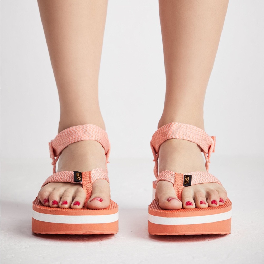 Free People Flatform Marbled Pink - Picture 3 of 3