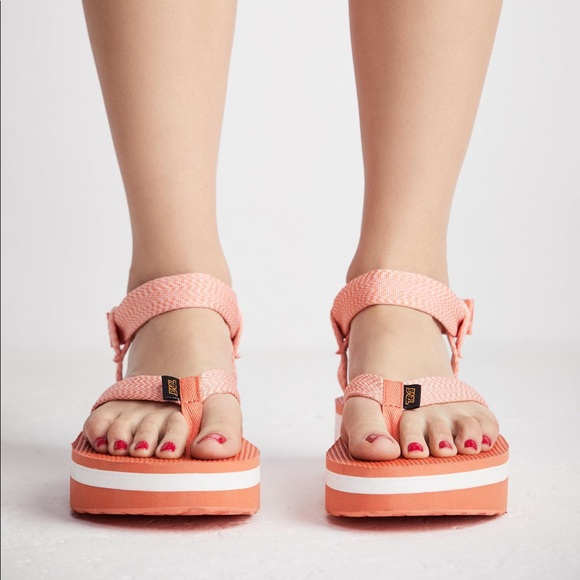 Free People Flatform Marbled Pink - Picture 3 of 3