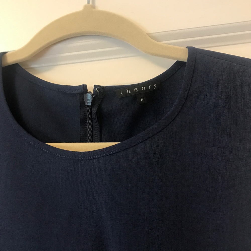 Navy Theory Dress - Perfect for the office! Size 6