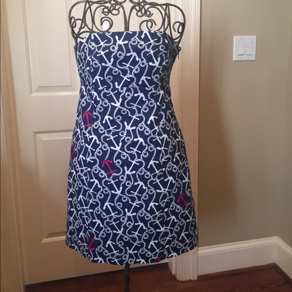 Clyde Dress Ahoy There by Lilly Pulitzer 00