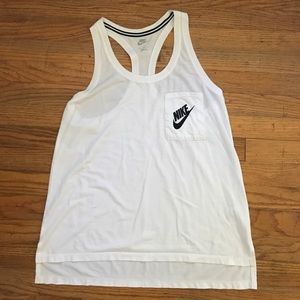 White Nike Tank!
