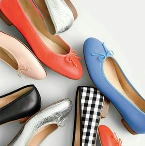 J. Crew Kiki Ballet Flats in Light Pink #69396