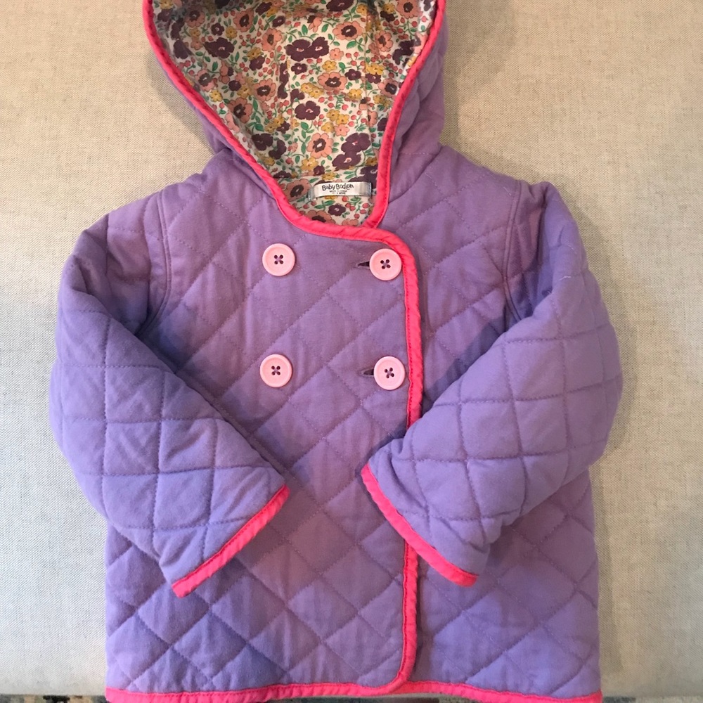 Baby Boden quilted jacket