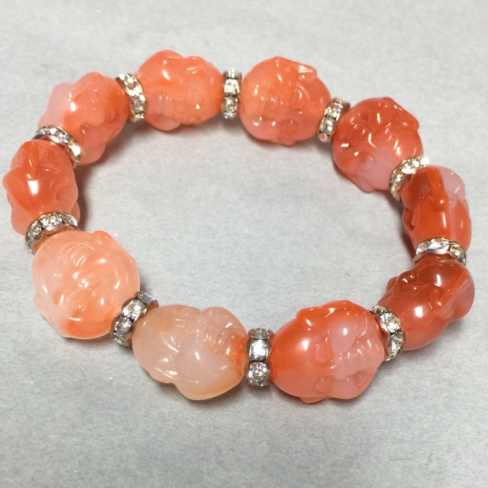 New Buddha Head Stretch Bracelet