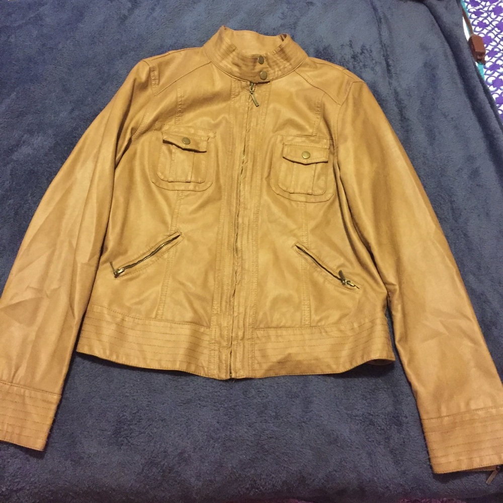 Tan Leather Jacket