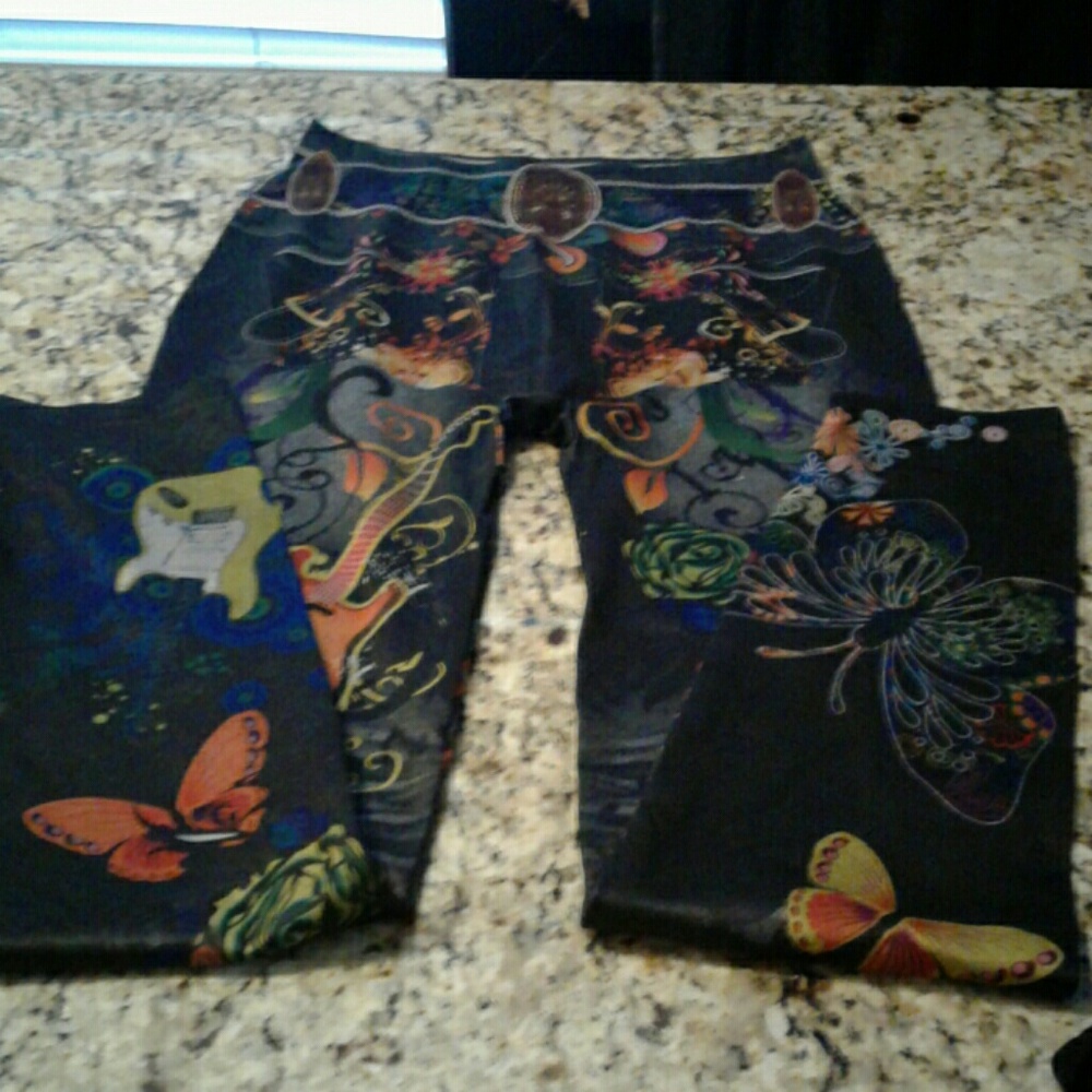 Mixed color leggings