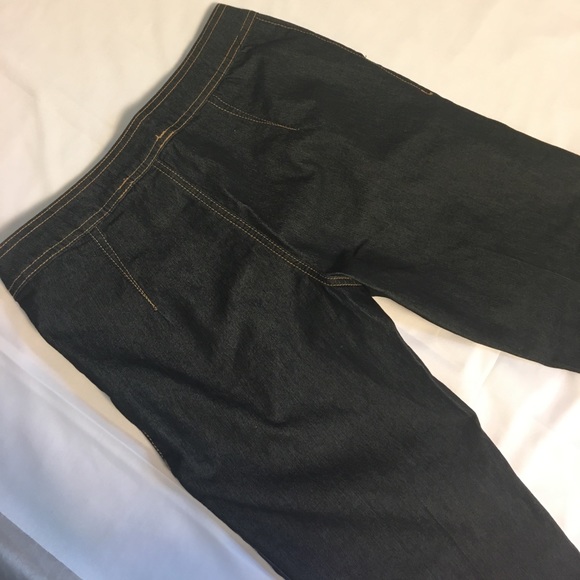 Bisou Bisou Michele Bohbot jeans Capris dark blue - Picture 5 of 6