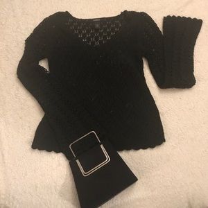 Express Crocheted sweater size small