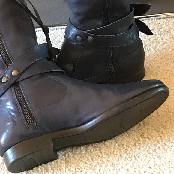 UGG NICOLETTA LUXURY RIDING BOOTS SPECIAL EDITION SOLD OUT LAMBSKIN SZ: 7 1/2-38 - Picture 7 of 8