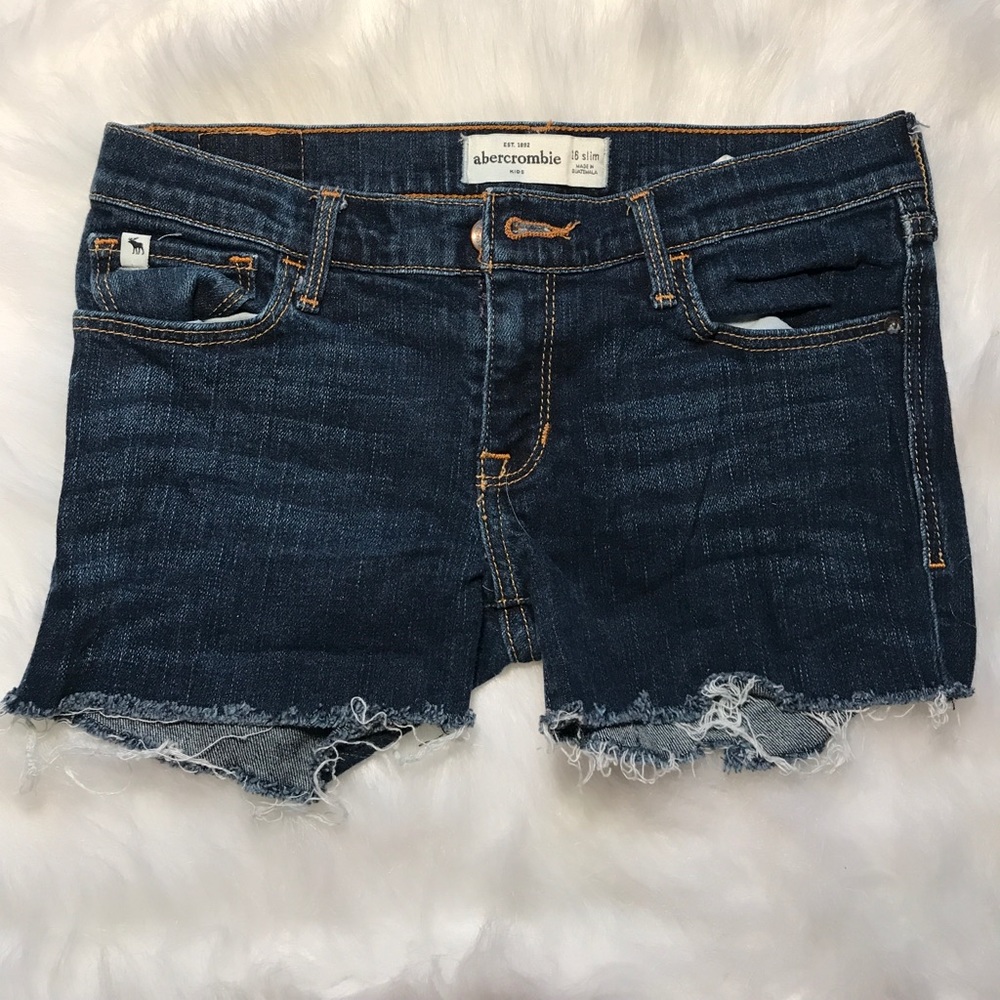 Abercrombie kids jean shorts