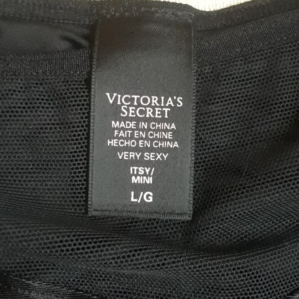 BNIP VS Discontinued "ITSY" Panty Black Large