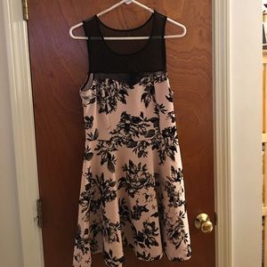 Dress with flowers