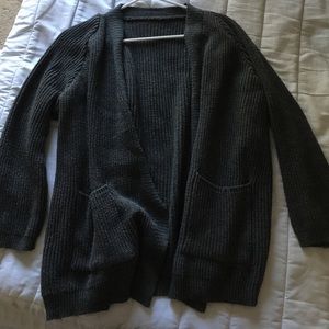 Chunky knit cardigan