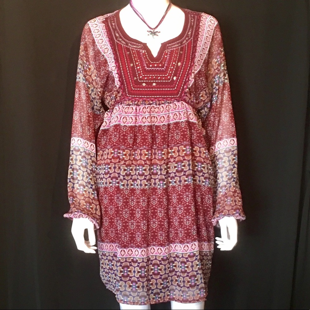 Bohemian inspired dress
