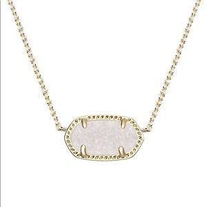 Kendra Scott Iridescent Drusy Elisa necklace