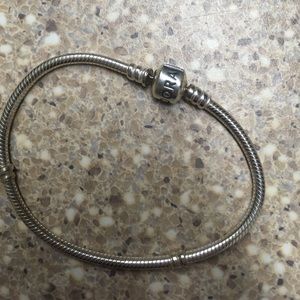Silver pandora bracelet