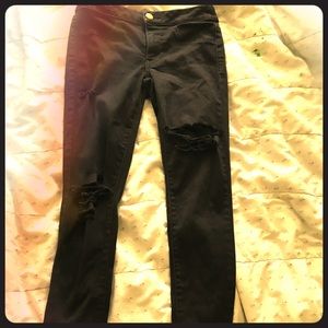 American Eagle Extreme legging jeans  (BLACK)