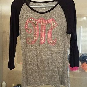 Miss Me 3/4 sleeve t shirt