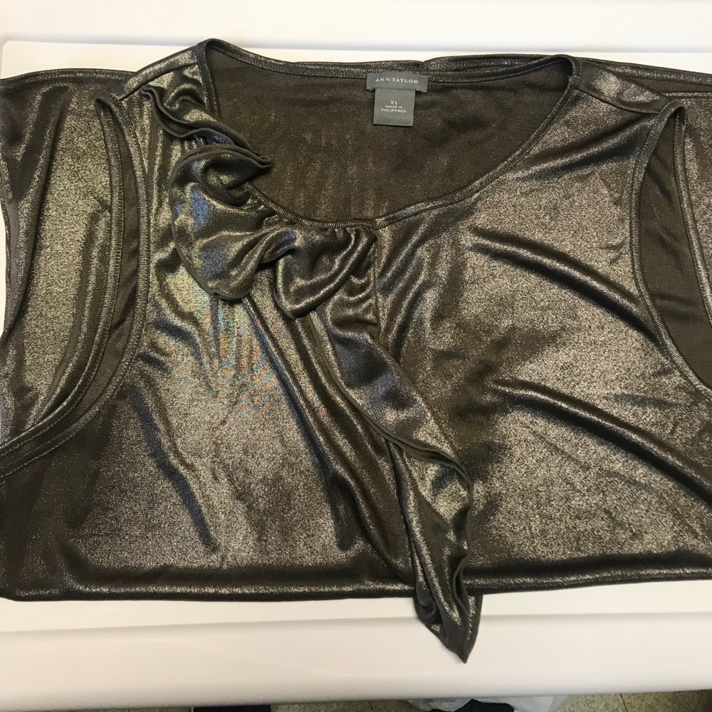 Metallic tank top