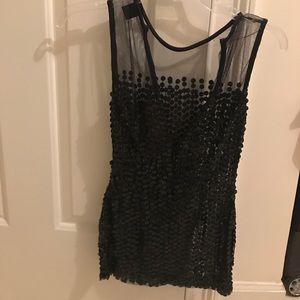 Sequined mermaid top