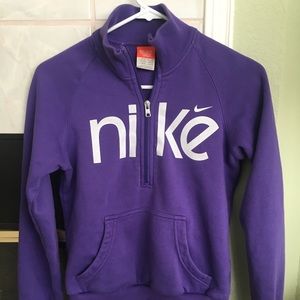 Nike purple women’s sweatshirt