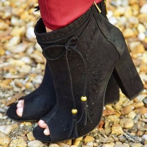 Black Ankle Booties