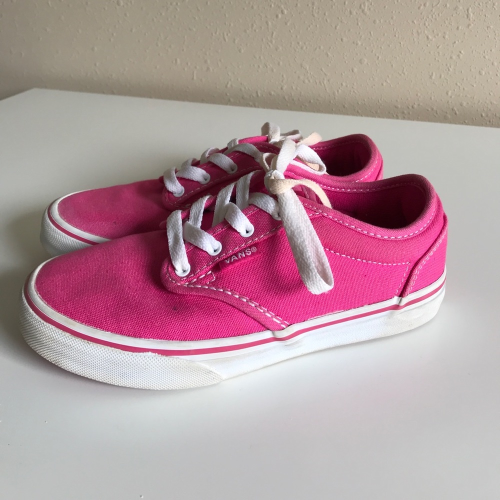Girls size 1 Vans