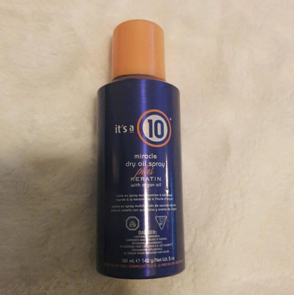 It's a 10 Keratin Plus Dry Oil Spray