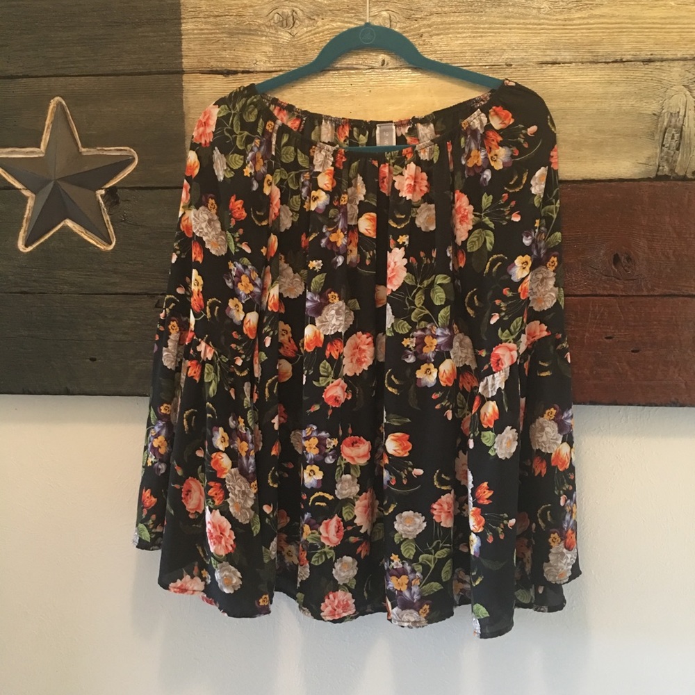 Flowy Top with Bell Sleeves