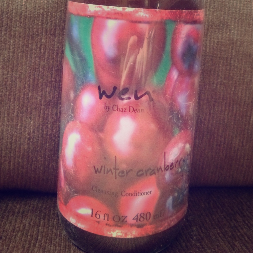 Wen Winter Cranberry mint conditioner