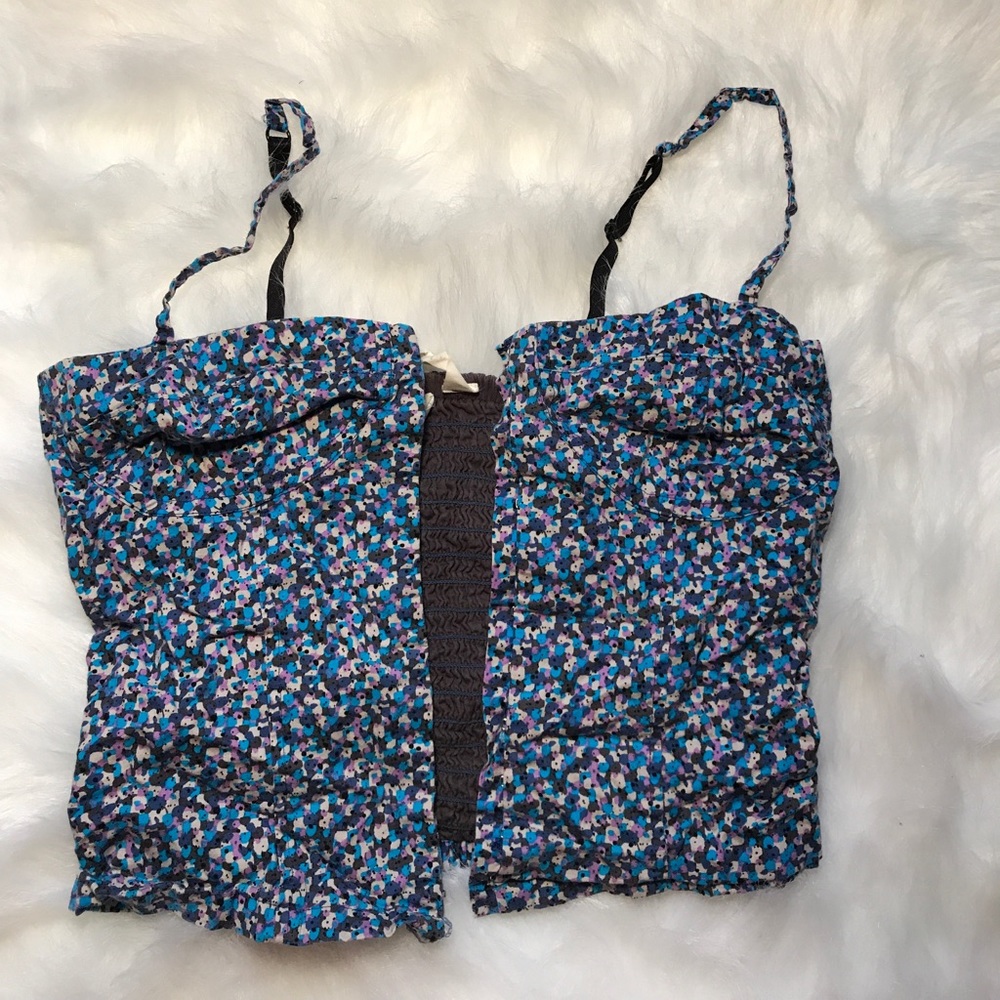 Floral crop top