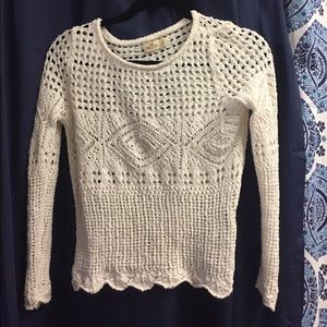 Ivory colored Hollister blouse