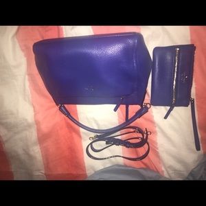 Kate Spade purse and small clutch