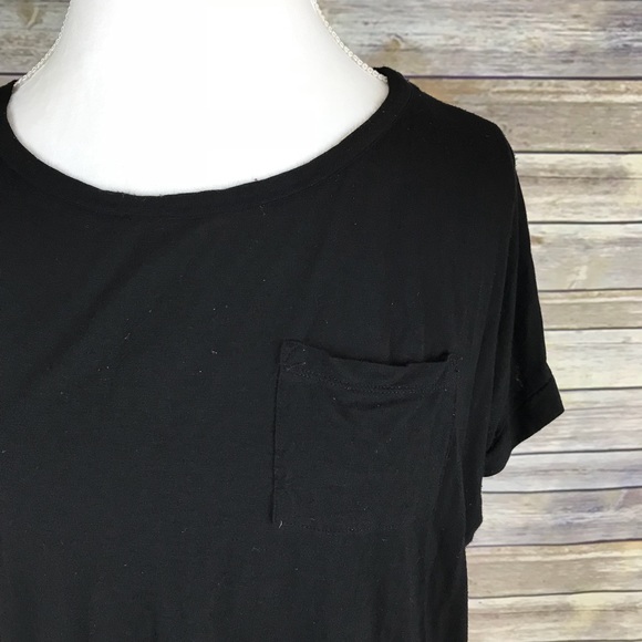 Forever 21 High Low Black Cheetah Print Top Small - Picture 3 of 8